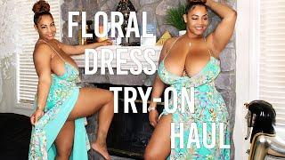 Floral Dress Try-On Haul