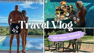 TRAVEL VLOG: Koh Samui Thailand, elephants, fishing, beach life