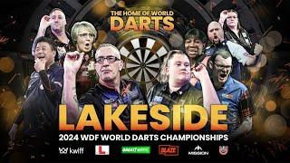  LIVE: 2024 WDF Lakeside World Darts Championship •  Day 5