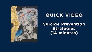 Suicide Prevention Strategies