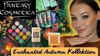 Fantasy Cosmetica ENCHANTED AUTUMN X @MakeupJustForFun I Singe Beauty Blushes I Easy Blur Huda