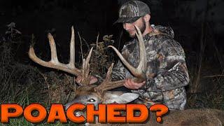 Potential Ohio State Record Whitetail Deer Poached?