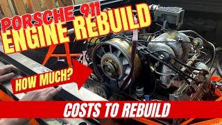 What Does it Cost to Rebuild an Air Cooled 911 Engine?