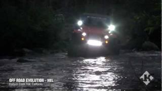 Project-JK RAW & UNCUT : Off Road Evolution EVO 1 Fording Fordyce Creek Crossing #2