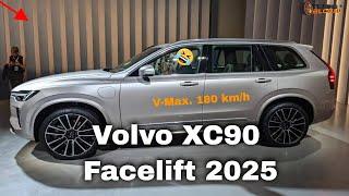 Volvo XC90 Facelift 2025: Das neue Luxus-SUV im Detail