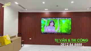 CỤC HÀNG HẢI VIỆT NAM - Số 8 Phạm Hùng | DQ Lắp ráp 4 màn hình ghép 55 inch trong phòng họp.