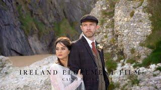 BOHO Dunluce Castle Elopement // Ireland Elopement Video