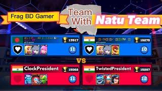 FRAG 2v2 Match With Natu Team FRAG BD Gamer Game play video 2022