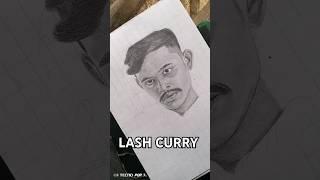 LASH CURRY  #drawing #lashcurry #trending #art #shorts #short #viralshort #sketch