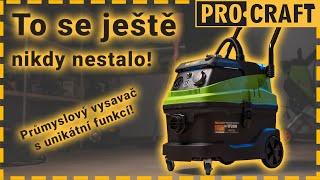 Revoluční průmyslový stavební vysavač Procraft VP2000!