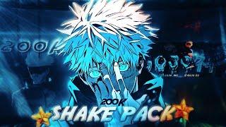 GOJO神 SHAKE PACK + 3D TEXT (Thank you for 200K!)