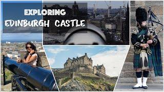 Exploring  EDINBURGH CASTLE - Scotland Uk || International student | Animisha reddy(vlog)