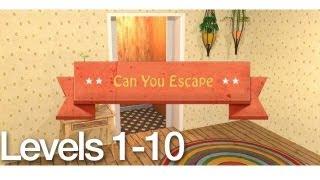 Can You Escape Walkthrough Levels 1-10