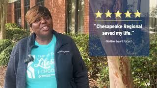 Chesapeake Regional Heart Care Testimonials