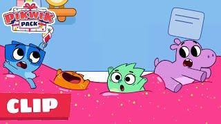 Tibor's Super Sticky Slime   Pikwik Pack Season 1 Episode Clip Stick Together
