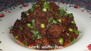 Bhuna Gosht || Dhaba Style Delicious Bhuna Gosht || Mutton Roast Recipe | Bhuna Mutton Recipe By Fem