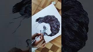 Vijay Thalapathy Drawing With Only Rs.4 Pen.️#viral #trending #shortsvideos