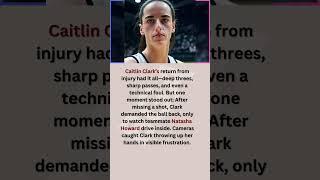 Caitlin Clark’s return from injury had it all—deep threes, sharp passes, and even a technical foul