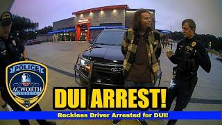 DISTURBING DUI Arrest Caught on Camera by Acworth Police Department!