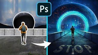 "Unstoppable" Photo Manipulation Tutorial | Photoshop