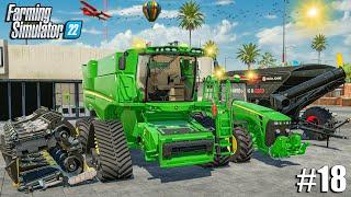 BUYING NEW HARVESTER FOR FARM | Ravenport | Episode #18 | Farming Simulator 22