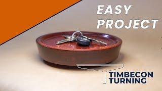 Woodturning - Turning The Cracker Catch-All Tray