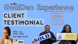 Hometown Hero Family - Home Buyer Testimonial Goalden Experience with Nia Joy