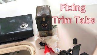 Problem with your trim tabs? Check this out! #bennett #trimtabs #aquaholic #gradylife #diy