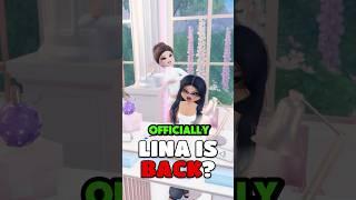 Lina is BACK!! What do you think happened to Lana?  #roblox #blowup #dresstoimpress