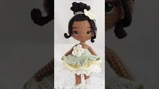 Crochet Disney princess doll/ how to crochet amigurumi doll