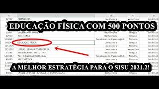 SISU 2021/2 -CURSOS PARA PASSAR COM 450 A 500 PONTOS NO  SISU | PREVENDO NOTAS DE CORTE