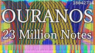 [Black MIDI] Ouranos - 24.3 MILLION NOTES - A Collaboration with The Romanticist - 5000 Subscribers