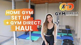 HOME GYM SETUP in AUSTRALIA 2020 // GYM DIRECT EQUIPMENT HAUL