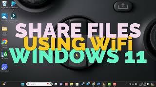 How to Share Files Between Two Windows Computers Using WiFi | Step-by-Step Tutorial