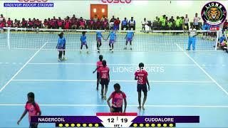 LEAGUE || U14 GIRLS || CUDDALORE vs NAGERCOIL || VADUVUR VOLLEYBALL CLUB | VADUVUR -17,18 - 2024