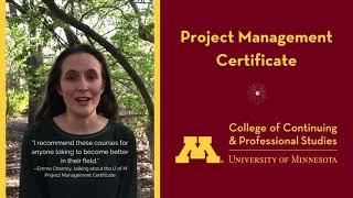 CCAPS Project Management Cert Student