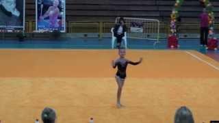 Turneul International Gimnastica Ritmica"Gineta Stoenescu" 2013:Locul II Individual-Delia Cristea