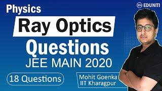 Ray Optics | JEE Main 2020 Solution | JEE Physics | PYQs | Mohit Goenka (IITKGP)