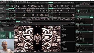 How to create a Show Deck in #Resolume - the Samoan Mask Scene