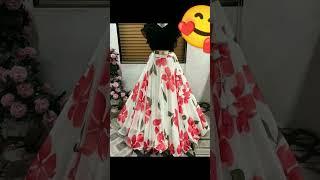 Letest printed croptop dress designs 2022