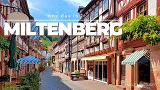 ONE DAY IN MILTENBERG (GERMANY)  | 4K | The beautiful old town of the "Pearl on the Main"