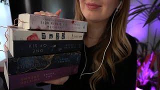 ASMR - Bücher Haul  book tapping, scratching (German/Deutsch)