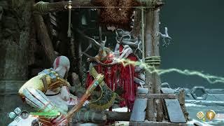 God of War How to Raise Basket Platform Reach the Summit