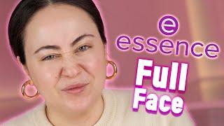 Full Face Using Only Essence Cosmetics 2021  Drogerie Makeup