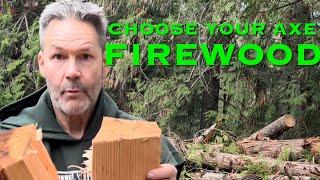 What Axe Should you use. Hand splitting firewood