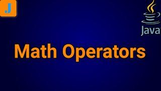 Java Math Operators