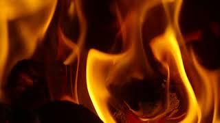 Warming Intense Slow Fire | 4K Relaxing Screensaver