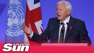 COP26: David Attenborough's inspirational speech to world leaders at Glasgow climate summit