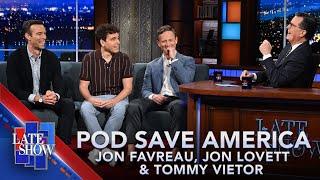 How Pod Save America's Jon Lovett Caught Up On The News After His "Survivor" Isolation