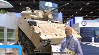 IDEX 2015 The FNSS Saber one person turret